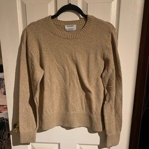 Old Navy Camel Knit Pullover